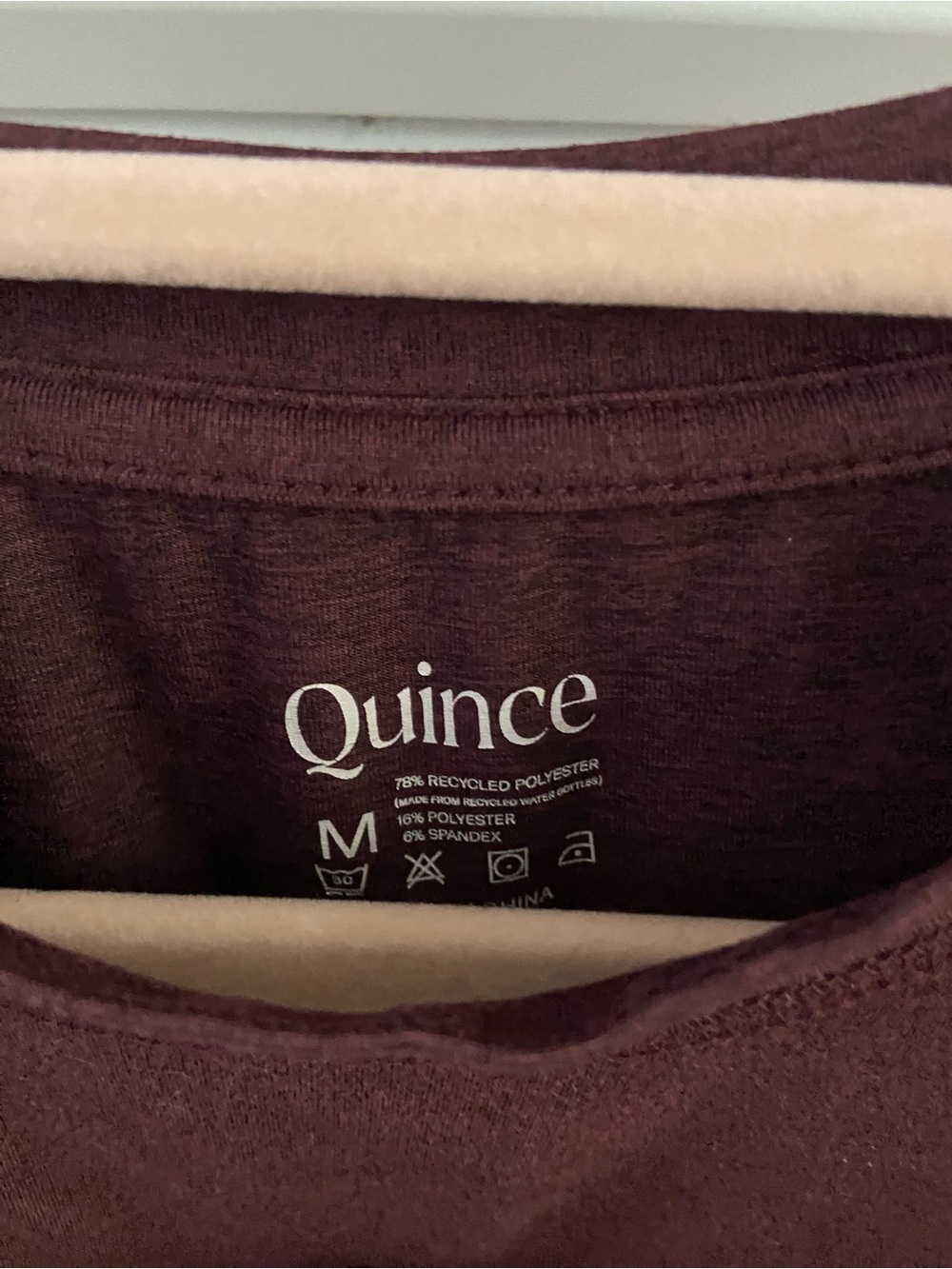Quince Sleeveless Crewneck and Semi Crop Tank - Plum - Picture 3 of 3
